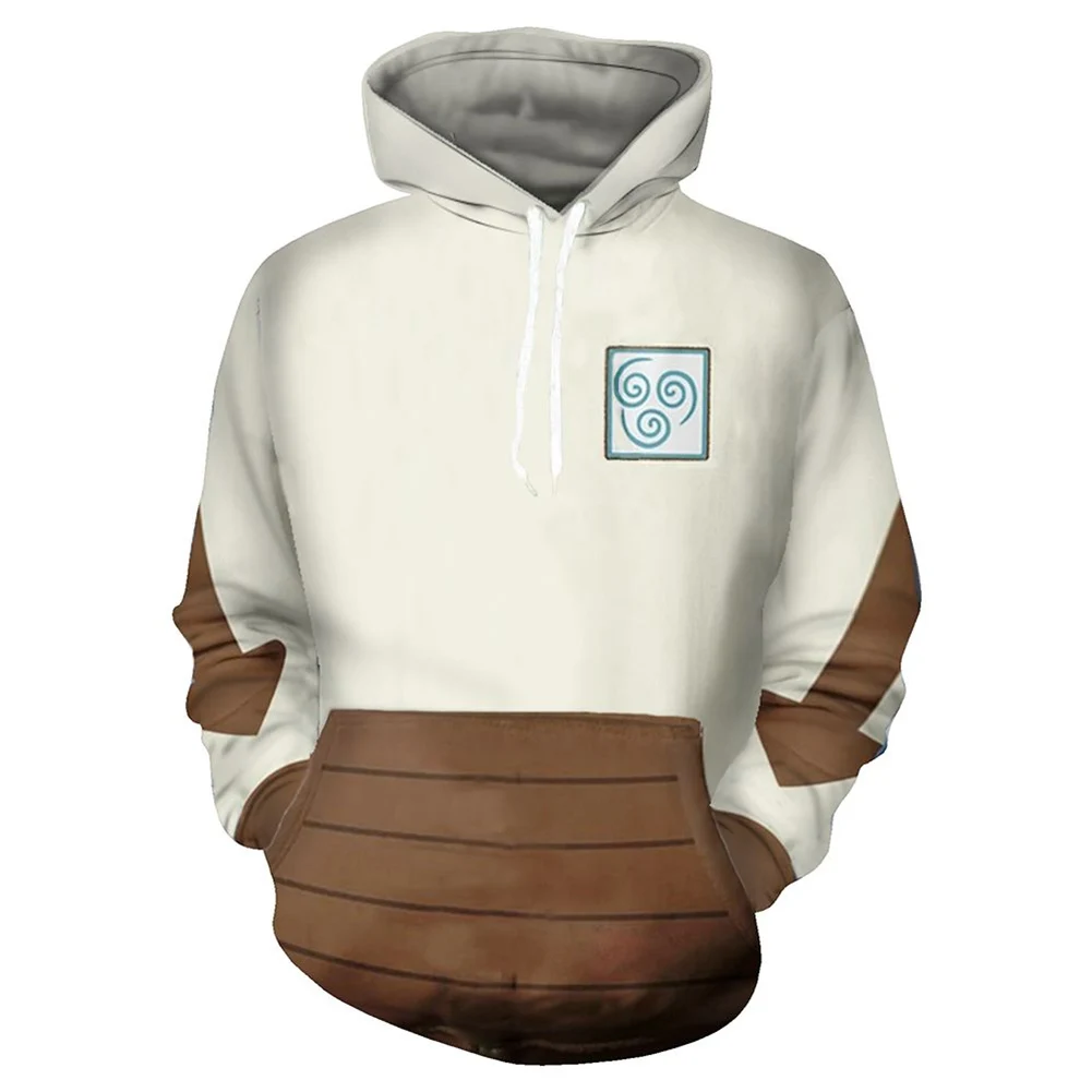 

Avatar The Last Airbender Hoodie Zip Up Polyester Hoodies Hip Hop Men Hooded Hoodie for Spring Autumn Sportswear
