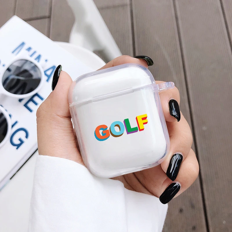Tyler the creator Golf IGOR bees Earphone Case For Airpods Pro Protective Cover Transparent Soft for 1 2 Bags Coque | Электроника