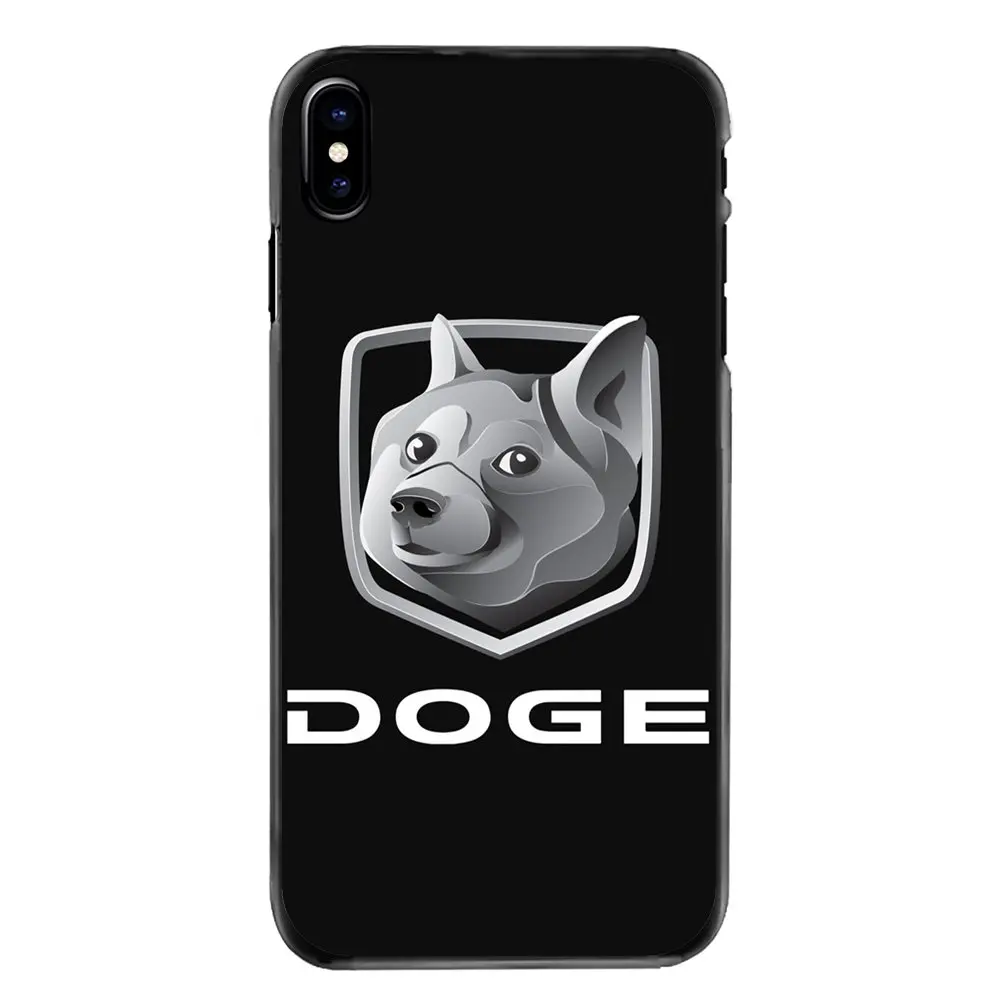 For iPhone 4 4S 5 5S 5C SE 6 6S 7 8 Plus X XR XS Max iPod Touch Happy Doge With It Kawaii Pattern Collage Hard Phone Cover |