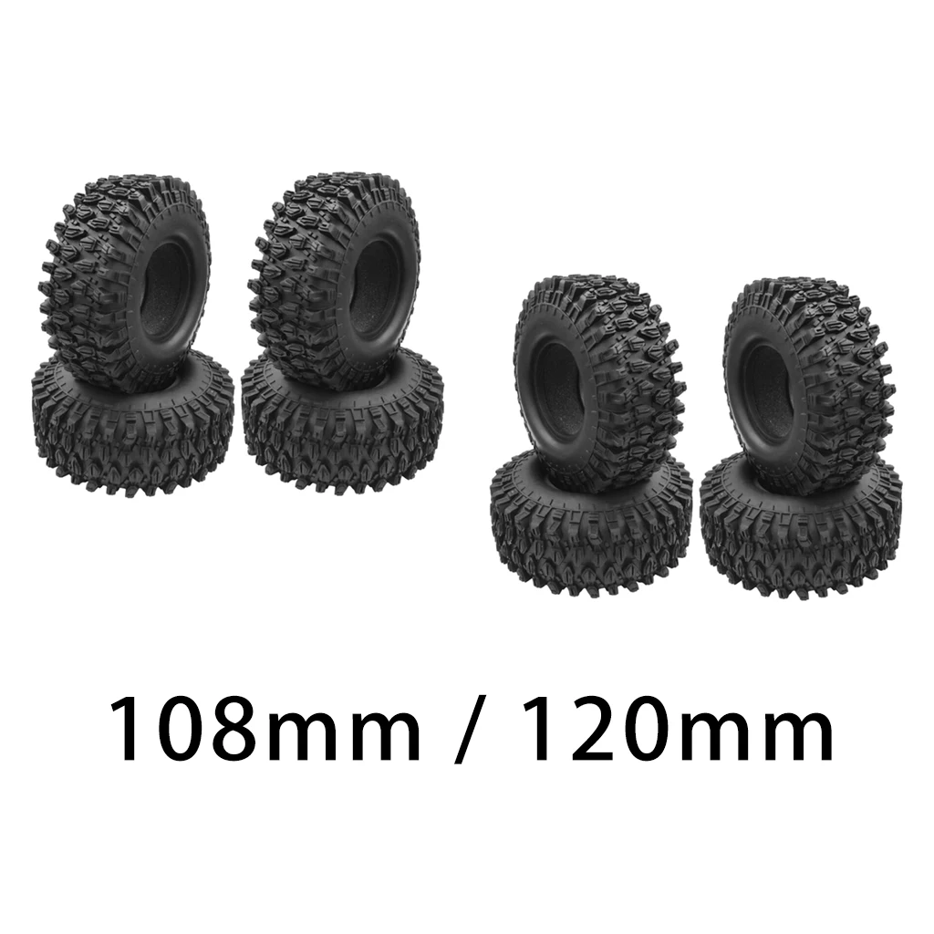 

4 шт., резиновые колеса для радиоуправляемых автомобилей Axial SCX10 90046 90047