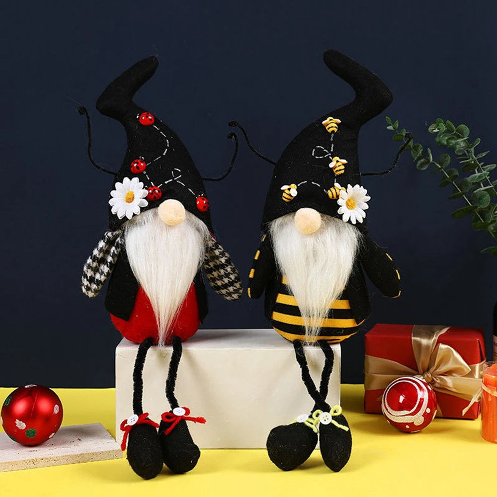 

Faceless Beetle Doll Bee Festival Bee Gnome Honey Bee Elfs Home Faceless Doll Decoration Home Ornaments