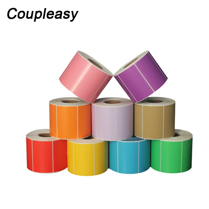 

960Pcs 70x50mm Adhesive Thermal Label Sticker Color Paper Supermarket Price Blank Label Direct Print Waterproof Stickers