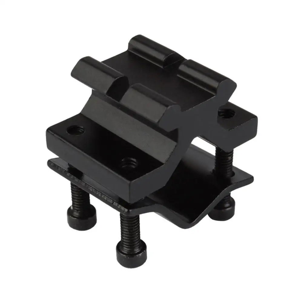 

Adjustable Adapter With 20mm Rail Barrel Tube Mount Tube Clamp For 20mm Braid/Picatinny Base.