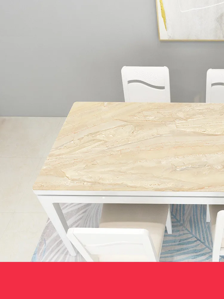 Мраморный коврик для стола мягкая стеклянная настенная скатерть подстилка