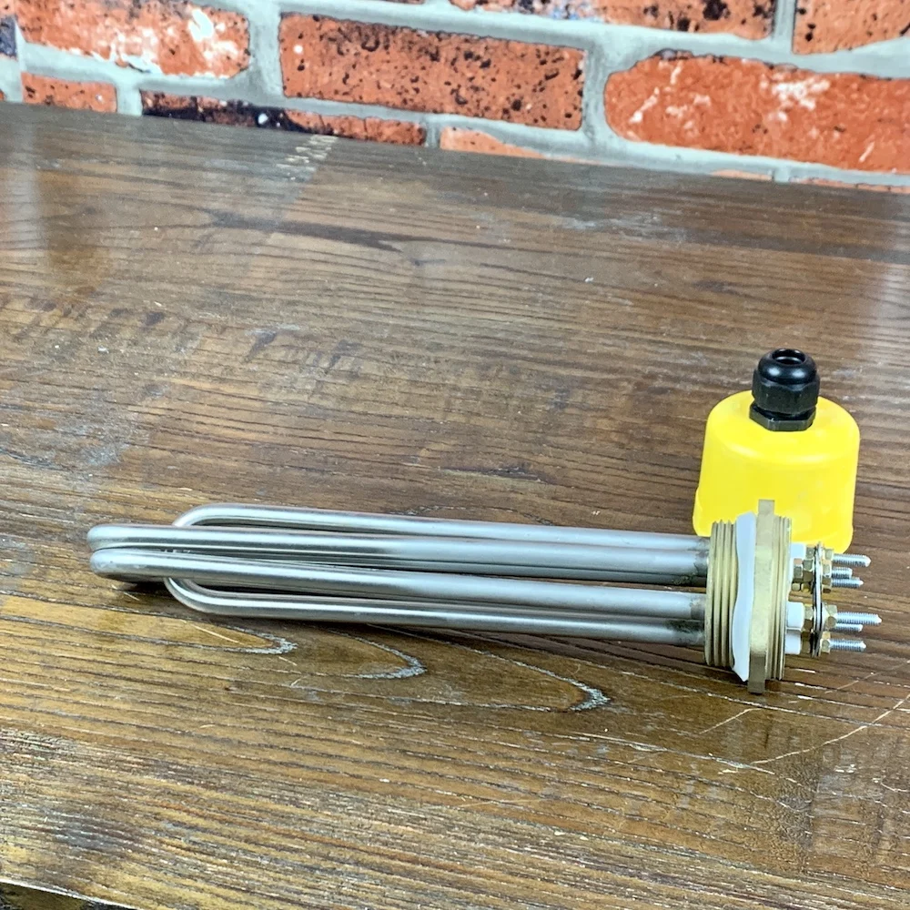 220 V/3000Вт электрический нагреватель SS304 с наружной резьбой 1 1/2 &quotDN40. Дистилляция