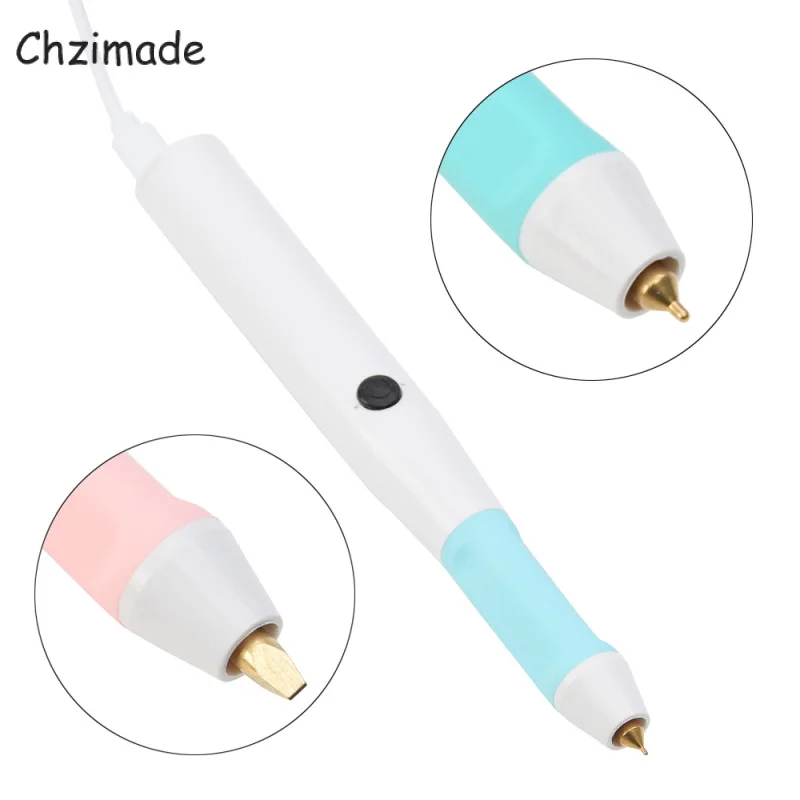 Chzimade Сменная головка нагрева горячей воды ручка для стемпинга набор того чтобы