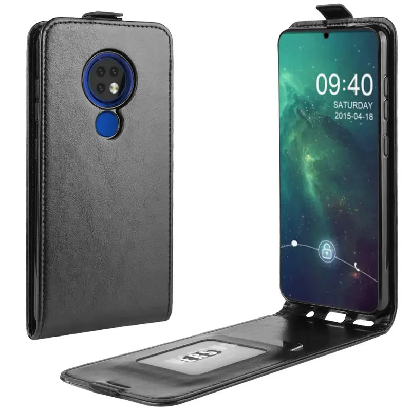 Кожаный чехол книжка в стиле ретро для Nokia 6 2 TA 1198 1200 7 2|Бамперы| |