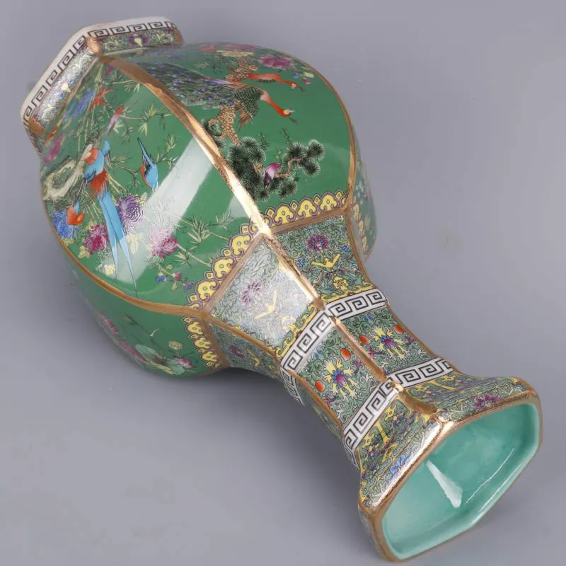 Роскошная Китайская классическая античная керамическая эмалированная