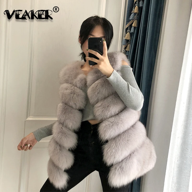 

2020 пальто из искусственного меха, жилет, куртка, женские зимние теплые жилеты, женские облегающие меховые пальто без рукавов, элегантный осе...