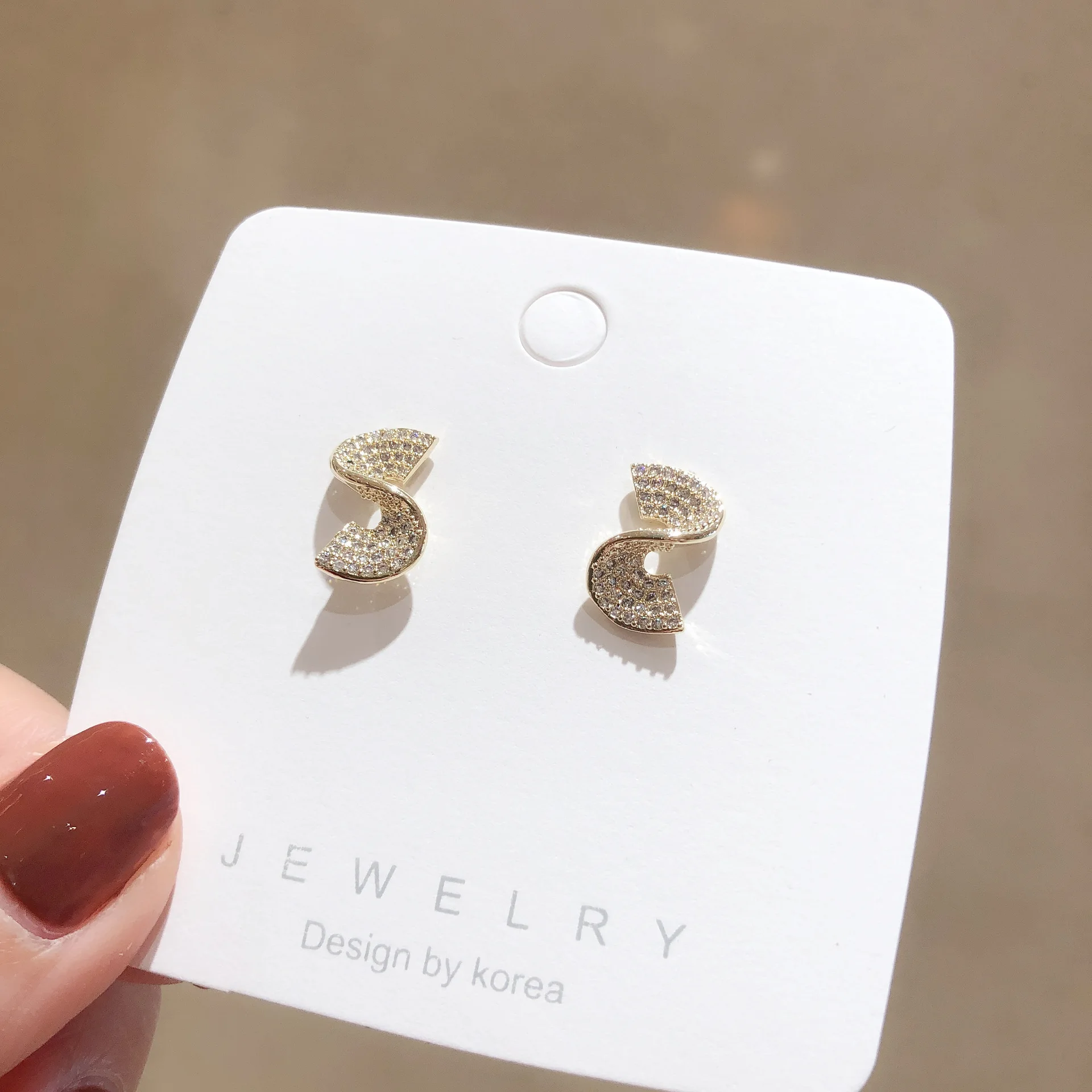 Корейские новые модные ювелирные изделия с микро инкрустированным цирконием