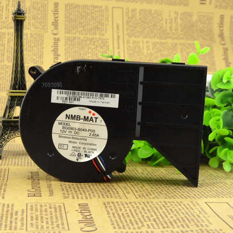 

Новый GX280 4700C BG0903-B049-P0S 2.65A 12V 9 см защиты электродвигателя Вентилятор охлаждения