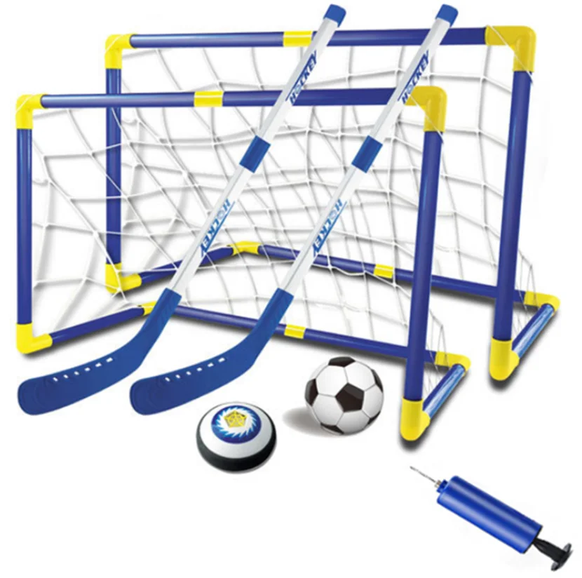 

2020 New Funny Kids Air Power Hover Floating Soccer Football Toys with Light Flashing Indoor Home Games for Boys Christmas Gift