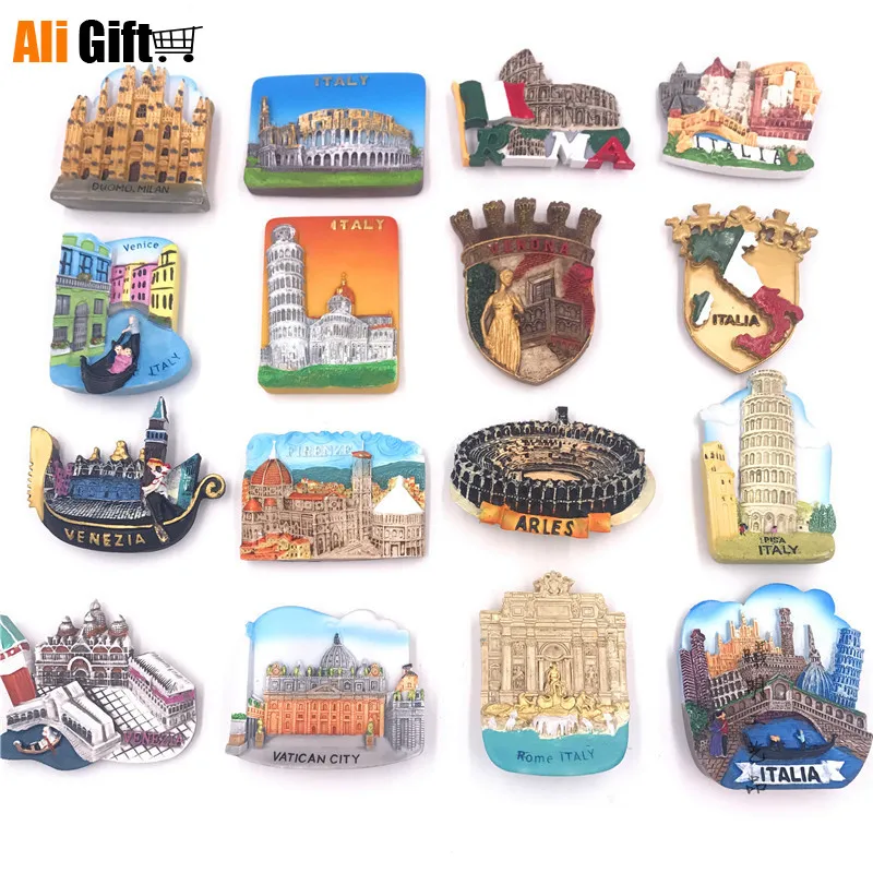 Венеция Европейский Рим Италия Туризм Пейзаж холодильник магнит 3D наклейка на