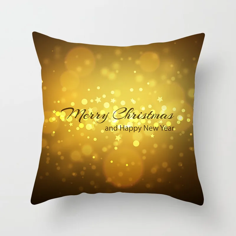 Чехол на подушку с милым мультипликационным принтом Fuwatacchi Золотая подушка со