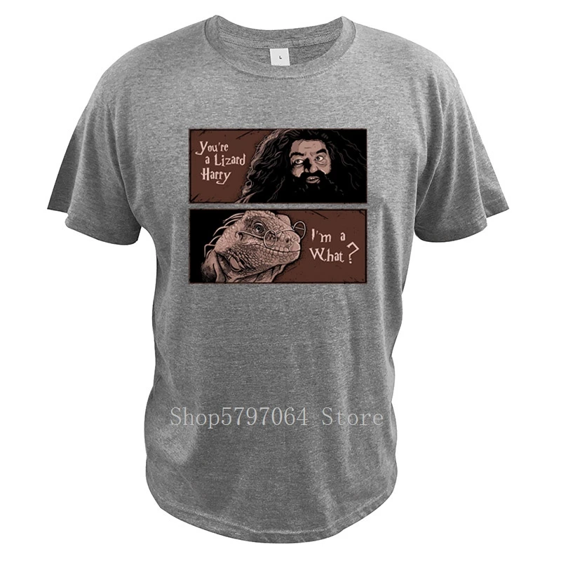 Футболка с Гарри рубисом Хагридом ты ящерица я какая Хогвартс футболка