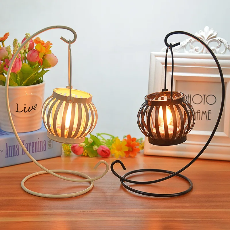 Забавный горячий ретро подсвечник с тыквой креативный современный дизайн