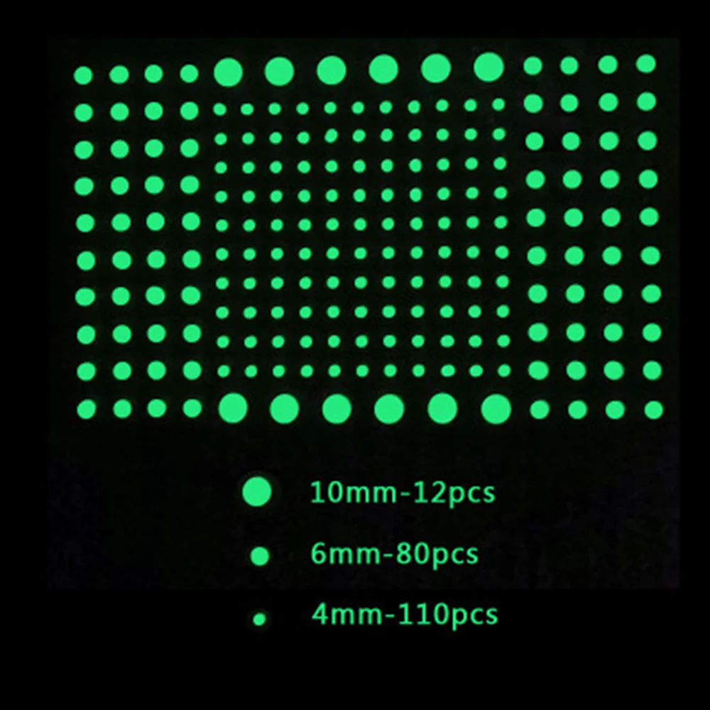 Светящиеся Настенные 3D наклейки 221 шт. звезды комната дети спальня украшения для