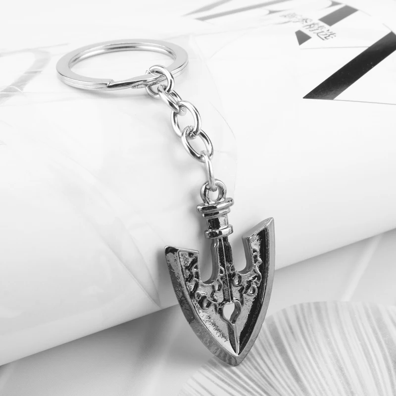 Anime JOJOS BIZARRE ADVENTURE Keyring Necklace Kujo Jotaro Hat Cap Shovel Rope Chain Pendant Metal Higashikata Josuke jewelry | Украшения и