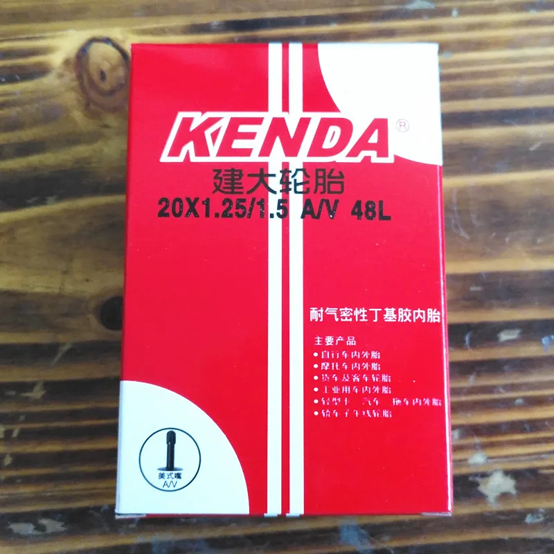 Велосипедная внутренняя трубка Kenda 20x1 5/1 75/BMX складные велосипедные шины запчасти
