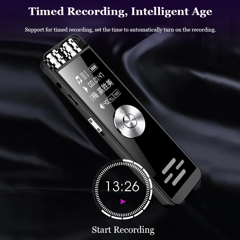 Цифровой мини-диктофон HLTON аудиоручка диктофон звукозапись запись голоса класс