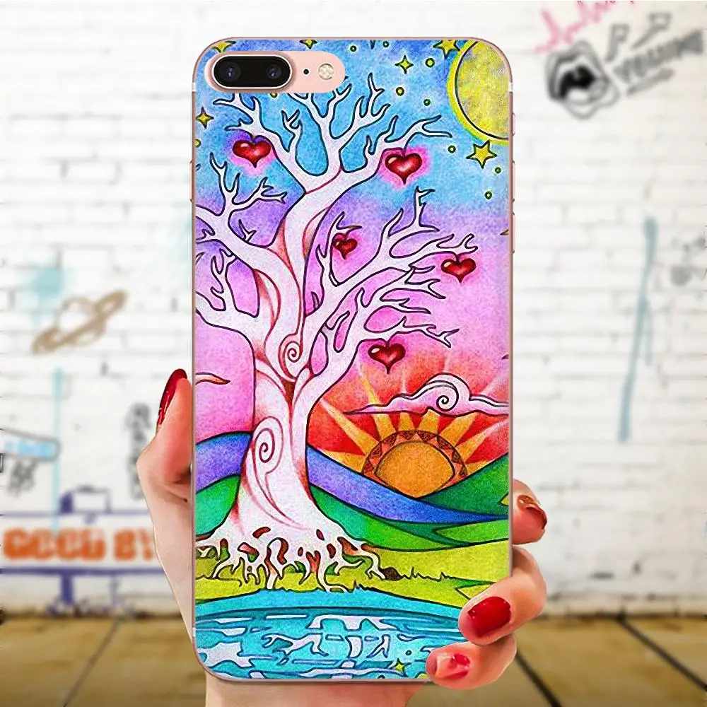 Хиппи Psychedelic для Huawei Honor Mate 7 7A 8 9 10 20 V8 V9 V10 V30 P40 G Lite Play Mini Pro P умный мягкий чехол с
