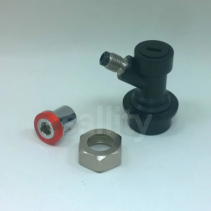 

Beer Faucet Keg Ball Lock Liquid Disconnect & Quick Connect Adapter Convert Kit Fit Home Brewing Kegging Beer Tap Dispenser
