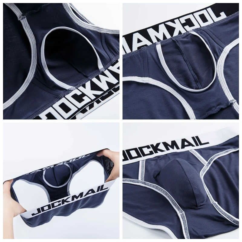 JOCKMAIL Брендовое Мужское нижнее белье с отделением для пениса сексуальное мужское