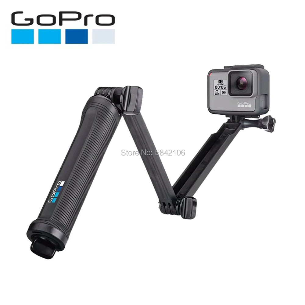 Дешево Водонепроницаемая селфи-палка для GOPRO Hero 8 7 6 5 4 Session