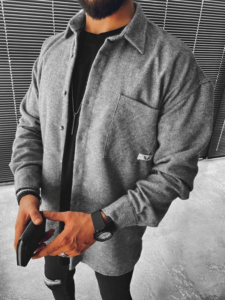 

Plus Size 5XL Vintage Men's Plaid Shirt Long Sleeve Shirts 2021 Spring Turn-down Collar Button Coats Casual Male Streetwear