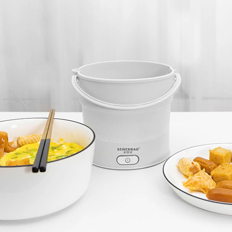 600ML портативный дорожный горшок для офиса Электрический варочный котел 110v