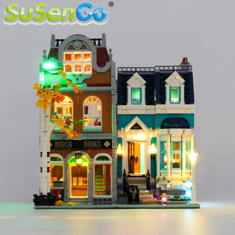 Комплект со светодиодный светильник кой для 10270 книжного магазина susenco (модель в