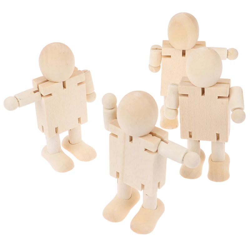 Новинка деревянная игрушка робот обучающая трансформер красочная для