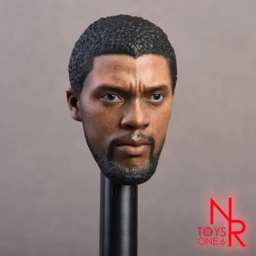 NRTOYS 1/6 солдат Черная пантера 2,0 голова Sculpt Chadwick Boseman F 12 ''фигурка тела Коллекционные Подарочные модельные игрушки