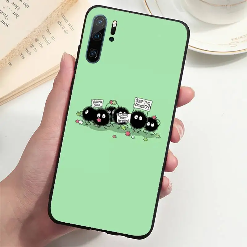 

Away Soot Sprites Phone Case For Samsung s7 8 9 10 20 plus lite ULTRA Cover Fundas Coque