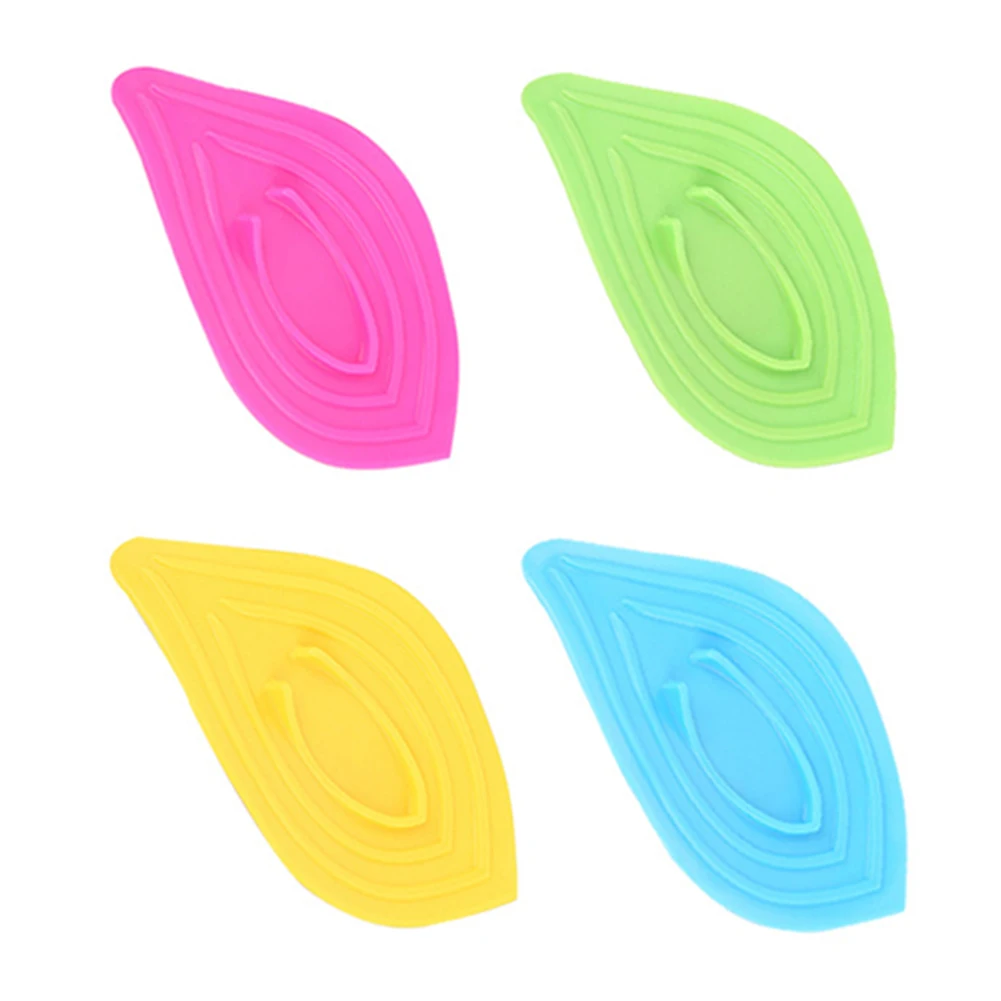Leaf-Shaped Antiskid Soap Box Holder Simple Sink Sponge Drain Dish Storage shelf organizer sponge holder | Дом и сад