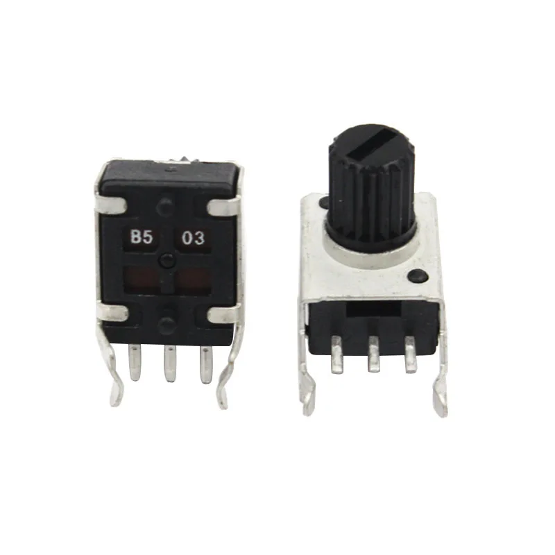 

10pcs Rv09 Vertical 12.5mm Shaft 1k 2k 5k 10k 20k 50k 100k 0932 Adjustable Resistor 9 Type 3pin Seal Potentiometer