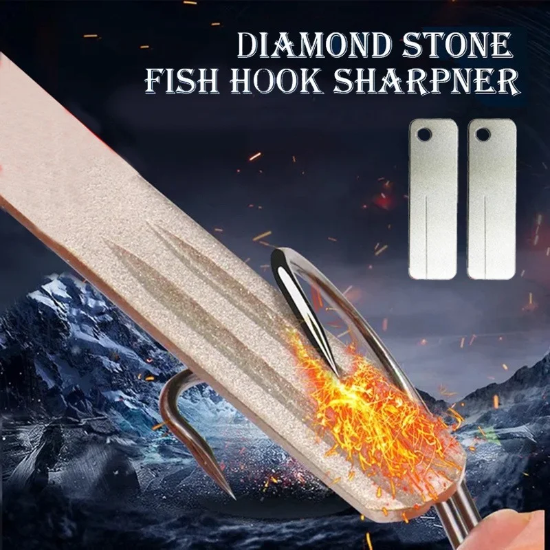 

1Pcs Fly Fishing Flies Hooks Hone Sharpener Diamond & Refractory Sand Fishing Hook Sharpening Fishhook Tools Fishing Accessories