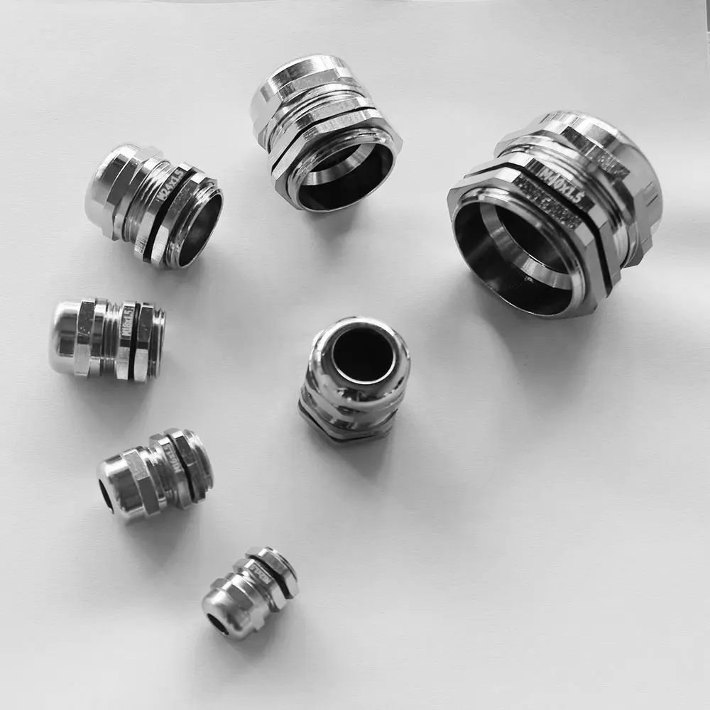 

Strain Relief Electrical Cord Connector, Dia 10-14mm Cable M24 Thread, Waterproof Cable Gland