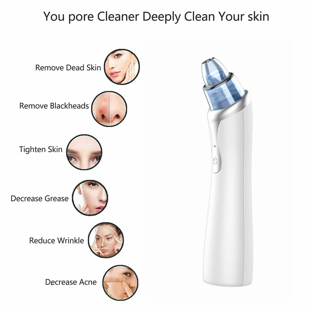 Удаляющий Черный инструмент скруббер косметический аппарат для очистки акне