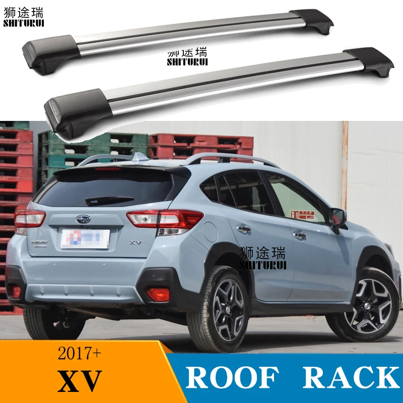 2 шт. кровельные рейки для SUBARU XV SUV 2017 2018|Багажники крыши авто и ящики| |