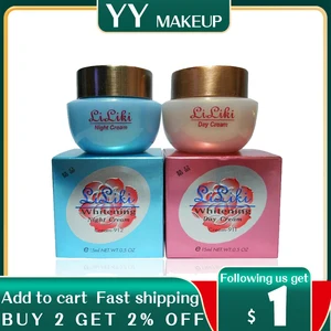 Отбеливающий дневной и ночной крем liliki 911 и 912 от черного меланина, оптом и в розницу