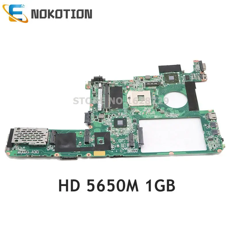 Материнская плата NOKOTION для ноутбука Lenovo Ideapad Y560P DAKL3EMB8E0 15 6 дюймов HM65 DDR3 HD 5650M 1 Гб |
