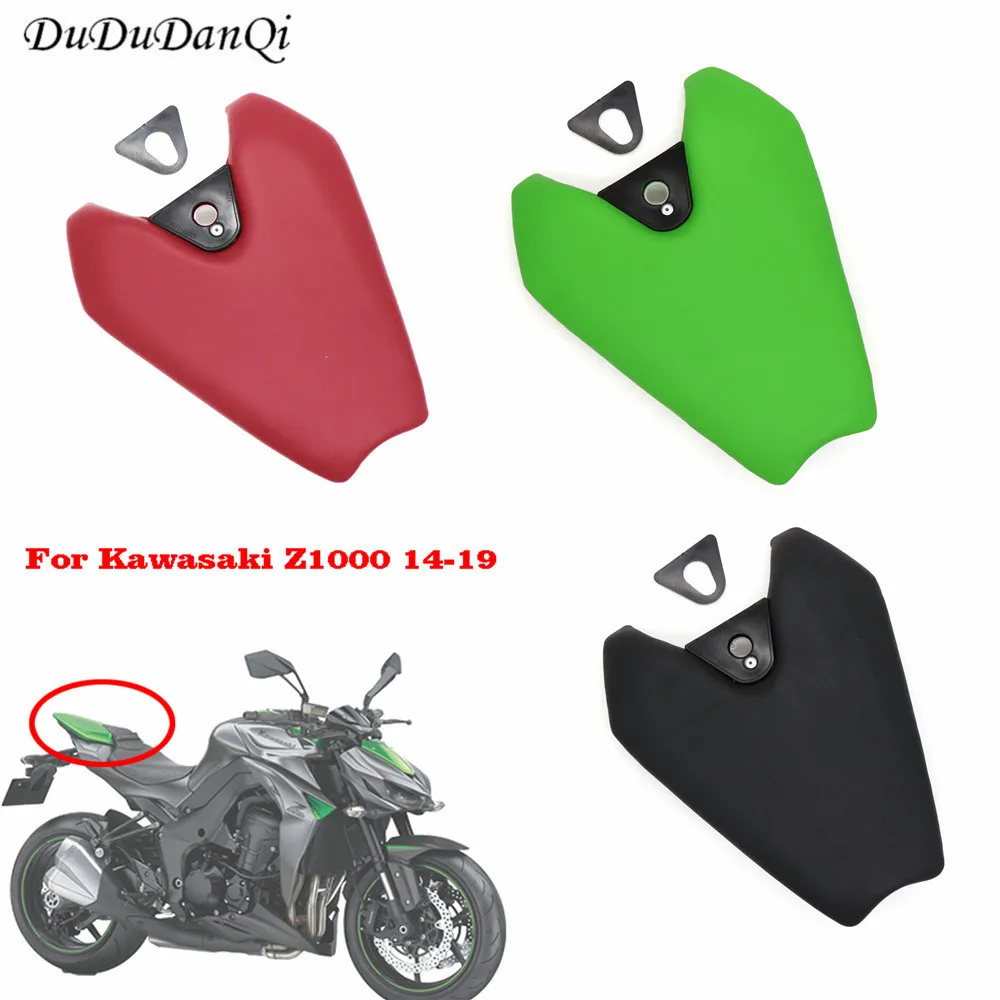 

For Kawasaki Z1000 Z-1000 Rear Seat Pillion Solo Cowl Cover Cushion Black Green 2014 2015 2016 2017 2018 2019 2020