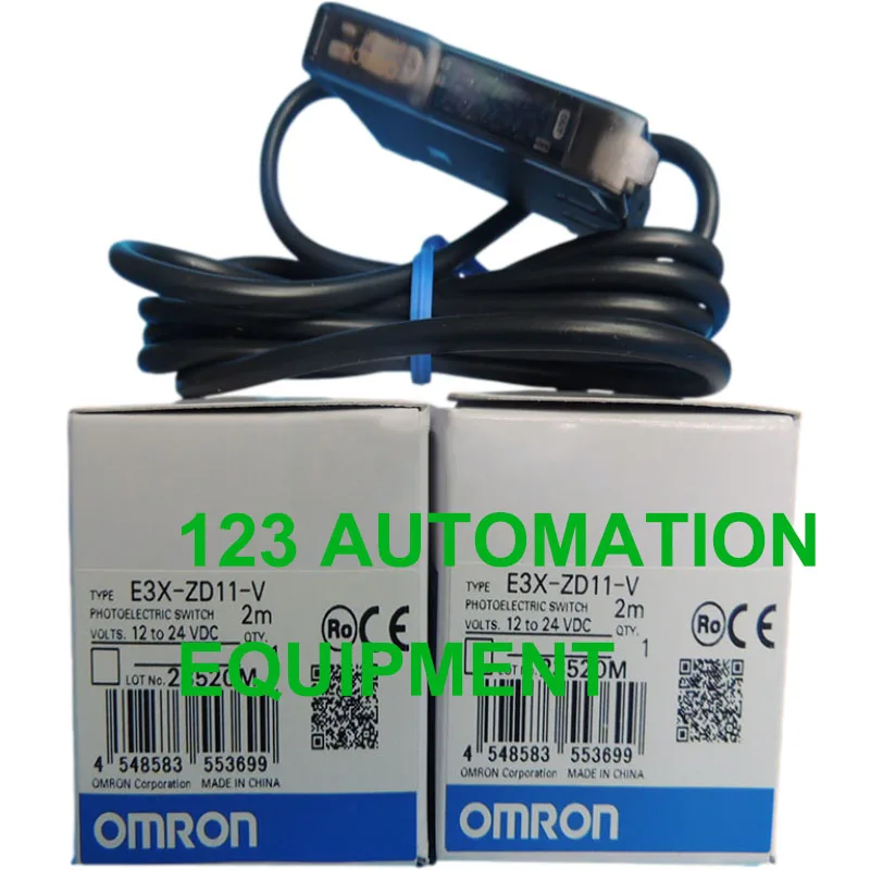 

Аутентичные OMRON E3X-ZD11 E3X-ZD11-V волоконно-оптический усилитель фотоэлектрический переключатель