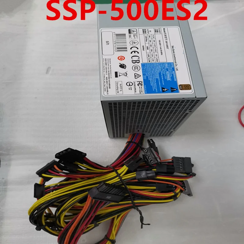 

New Original PSU For Seasonic 80plus Bronze 500W Switching Power Supply SSP-500ES2 SSP-500ES SS-500ES