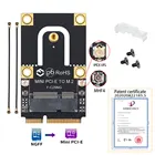NGFF M.2 Key To Mini PCI-E PCI Express, адаптер преобразователя F-C25NG для Intel 9260 8265 7260 AC NGFF Wi-Fi, беспроводная карта