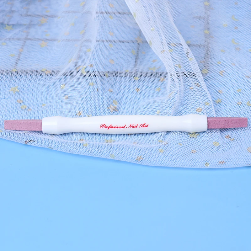 

1 шт. 2 способа скраб камень Пилочки для ногтей маникюра палка шлифовального стержня инструмент для удаления кутикулы ногтей Маникюр Керами...