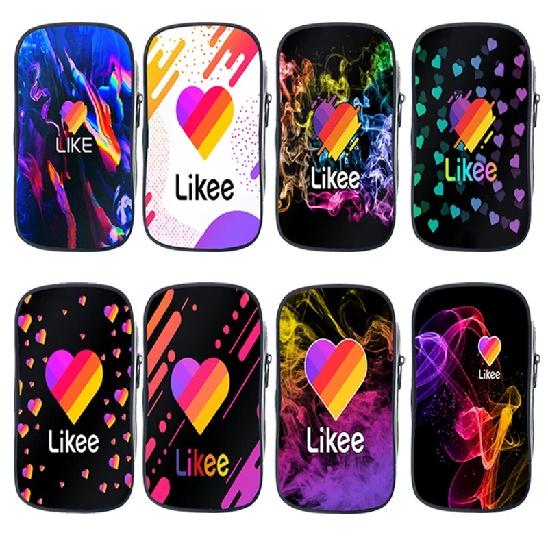 

Likee App Russia Fashion Students Pen Case Boys gilrls Pencli Bags Beautiful Women Cosmetic bag Children Back to School Gift