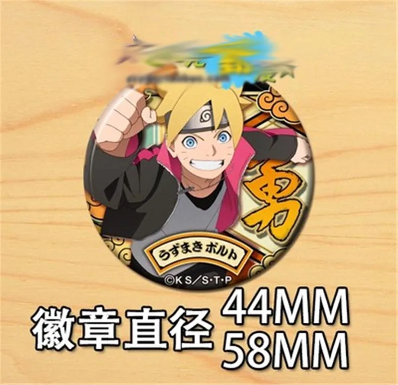 5 шт. коллекционная булавка для рюкзаков аниме Наруто Uzumaki Hokage коллекция