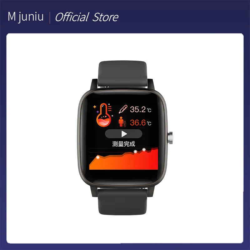 T98 Смарт часы с температурой тела IP67 водонепроницаемые носимые устройства Bluetooth